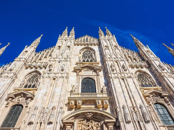 Milano katedralen Hdr — Stockfoto