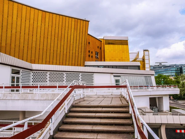 Berliner Philharmonie HDR — Stock Photo, Image