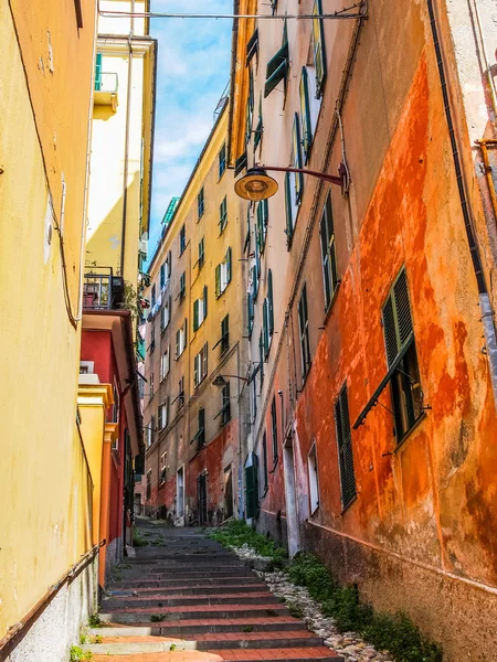 Genoa old town HDR — Stock Photo, Image