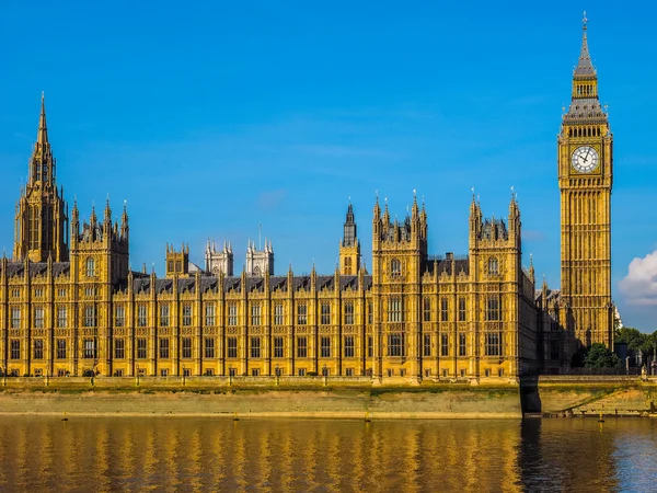 Huizen van het Parlement in Londen HDR — Stockfoto
