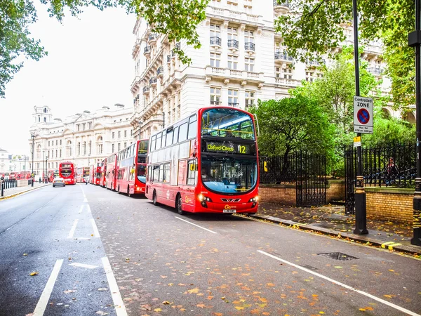 Double decker bus (Hdr) — Stock fotografie