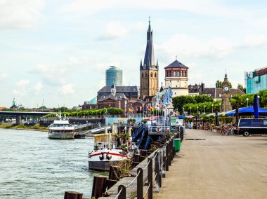 Düsseldorf, Almanya Hdr