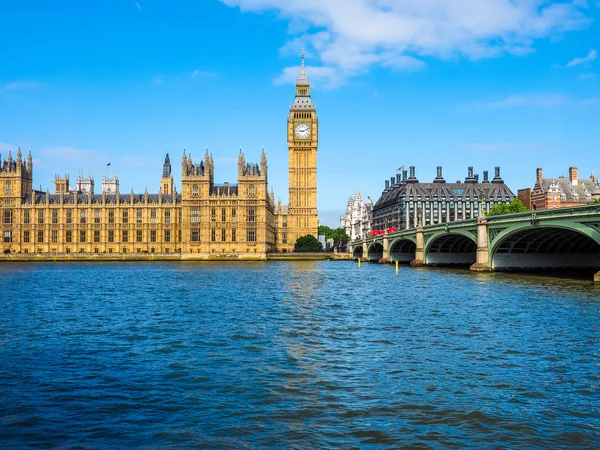 Huizen van het Parlement in Londen HDR — Stockfoto