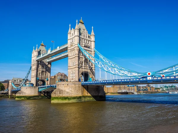 Tower Bridge in London hdr — Stockfoto