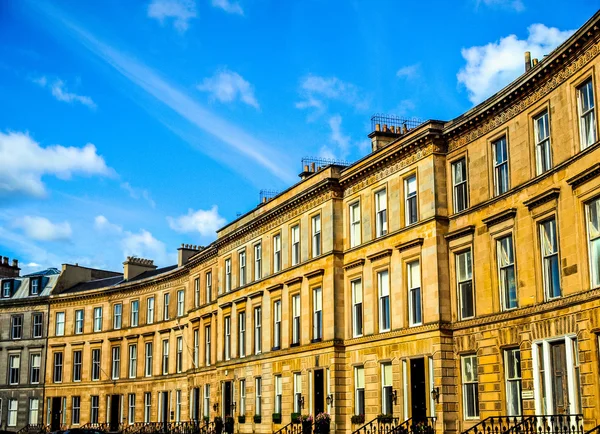 Terraced Houses HDR — Stock Photo, Image