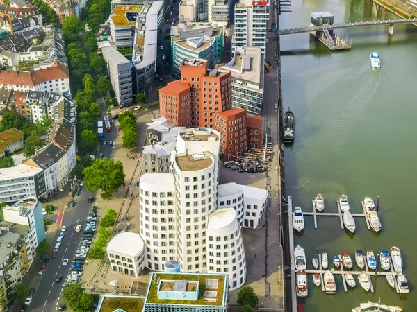 Medienhafen Düsseldorf (hdr)) — Stockfoto