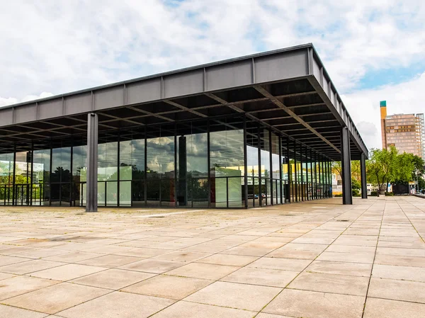 Neue Nationalgalerie (HDR)) — Stockfoto