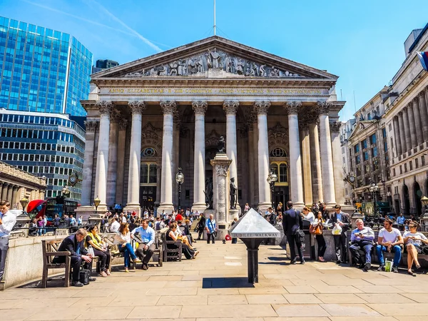 Koninklijke beurs in Londen (Hdr) — Stockfoto