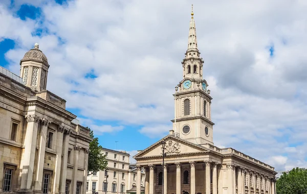 St Martin-kyrkan i London Hdr — Stockfoto