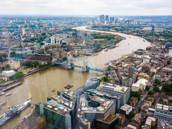 Vista aérea de Londres HDR —  Fotos de Stock