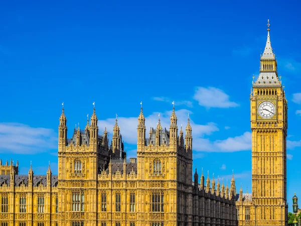 Здания парламента Лондона HDR — стоковое фото