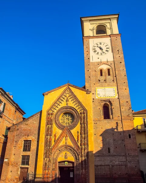 Duomo di Chivasso HDR — Stock Photo, Image