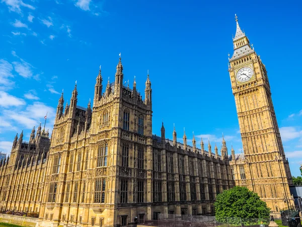 Casas del Parlamento en Londres HDR — Foto de Stock