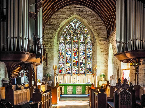 Tanworth ın Arden (Hdr kilisede St Mary Magdalene) — Stok fotoğraf