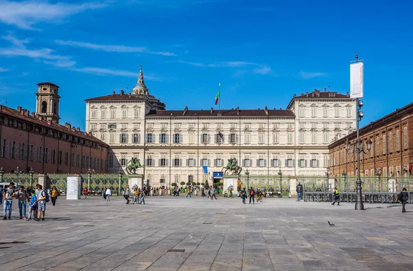 Палаццо Реале Турин (HDR) ) — стоковое фото