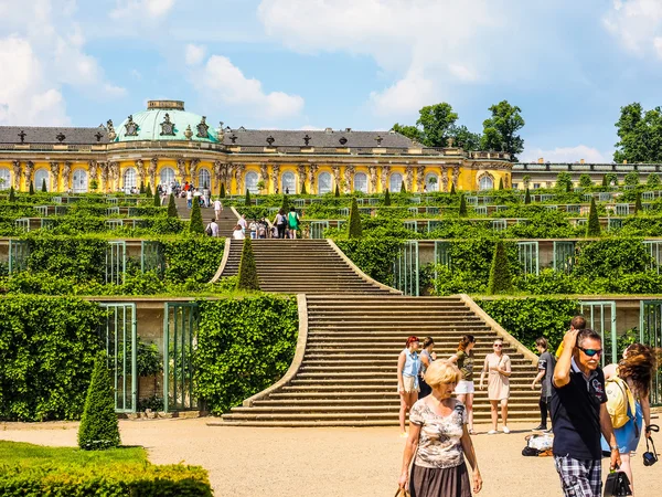 Schloss Sanssouci en Potsdam (HDR ) —  Fotos de Stock