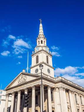 St Martin Kilisesi Londra HDR