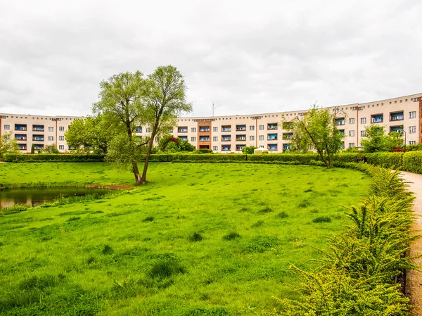 Hufeisen Siedlung de Berlin (Hdr) — Stok fotoğraf