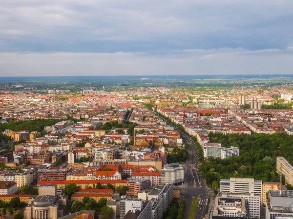 Berlin vue aérienne HDR — Photo