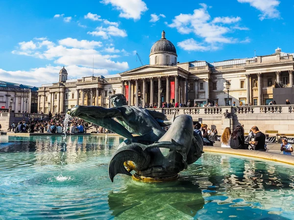 Trafalgar Square Londra (Hdr) — Stok fotoğraf