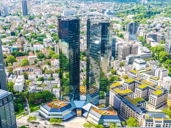 Frankfurt nad Mohanem HDR — Stock fotografie