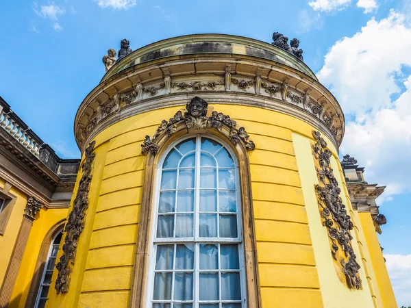 Schloss Sanssouci in Potsdam (HDR) Stock Image