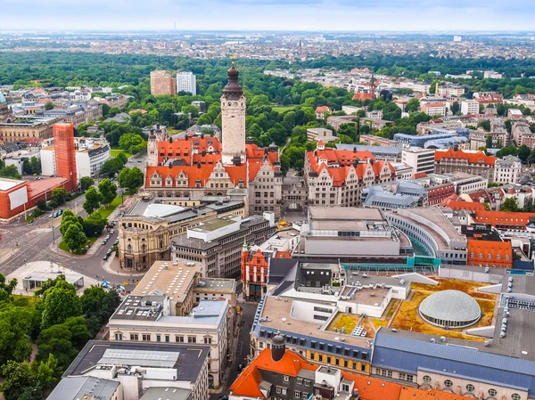 Vista aérea de Leipzig HDR —  Fotos de Stock