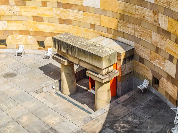 Neue Staatsgalerie Stuttgart (Hdr) — Stockfoto