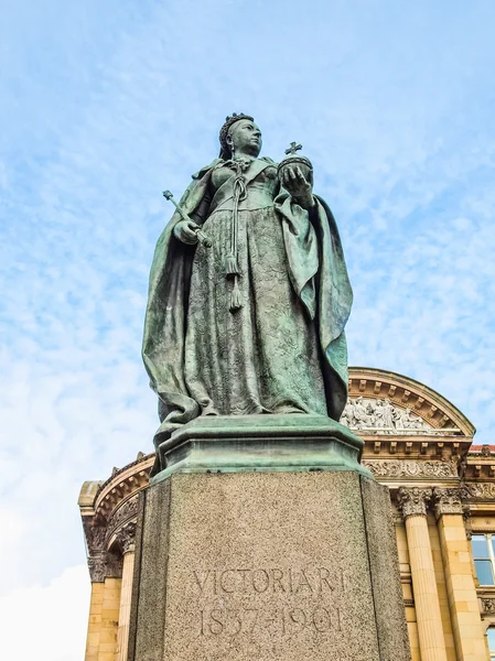 Standbeeld van koningin Victoria Hdr — Stockfoto