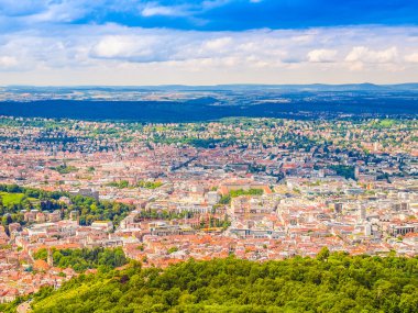 Stuttgart Almanya Hdr