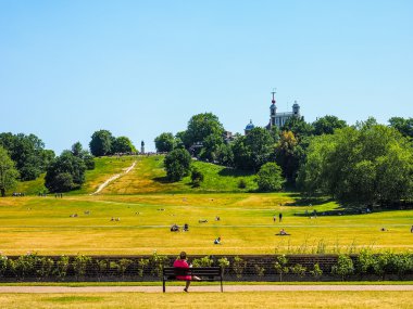 Kraliyet Gözlemevi hill Londra (Hdr)