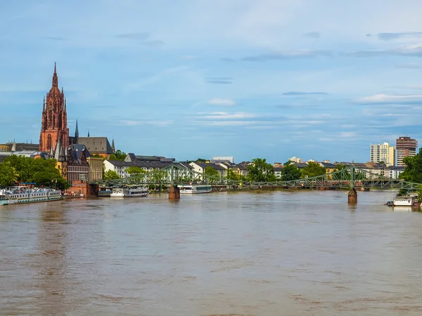 Hdr Německo Frankfurt — Stock fotografie