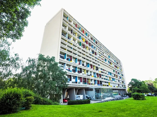 Corbusierhaus w Berlinie (Hdr) — Zdjęcie stockowe