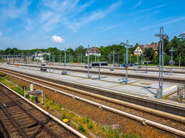 Berlin (Hdr Olympiastadion S-Bahn istasyonu)