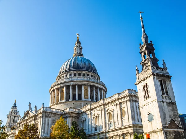 St Paul Cathedral, London HDR — Stock Photo, Image