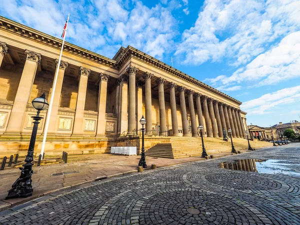 St George Hall a Liverpool HDR — Foto Stock