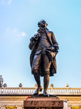 Goethe Denkmal Leipzig HDR