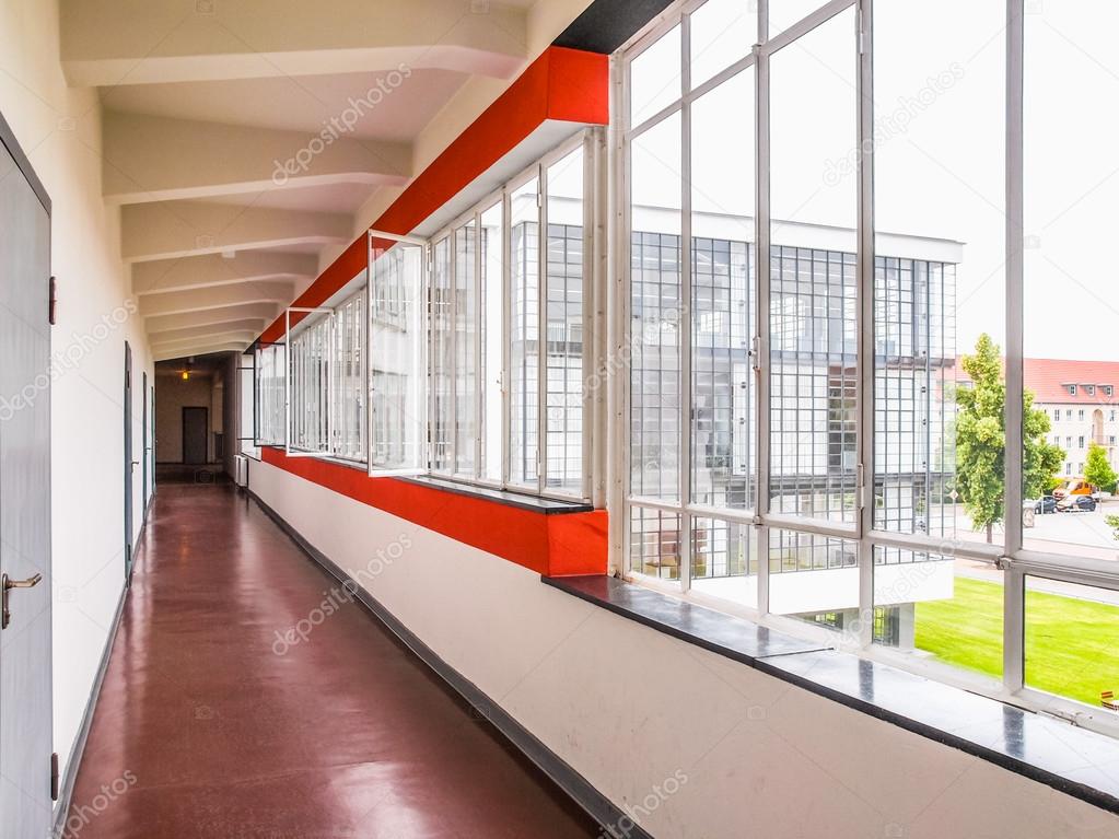 Bauhaus Dessau Hdr Redaktionelles Stockfoto