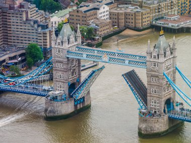 Londra HDR 'nin hava görüntüsü