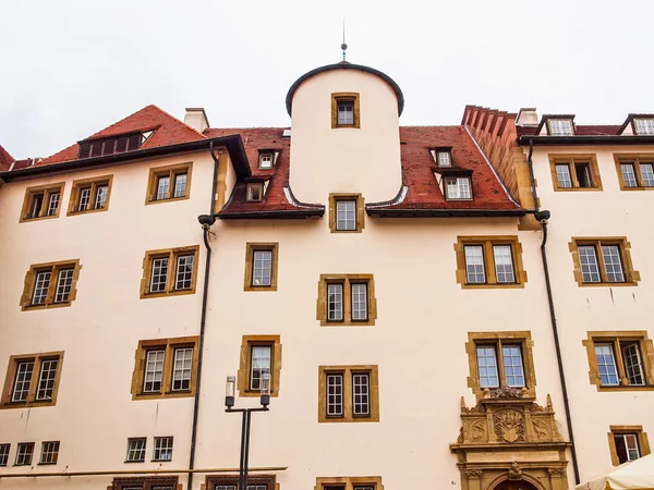 Schillerplatz, Stuttgart HDR — Stock Photo, Image