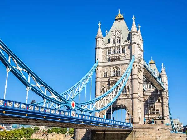 Hdr London Tower Bridge — Stock fotografie