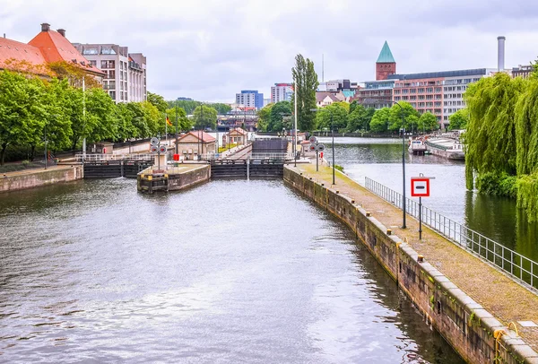 Rzeki Spree Berlin Hdr — Zdjęcie stockowe