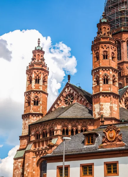 Igreja de St Stephan Mainz HDR — Fotografia de Stock