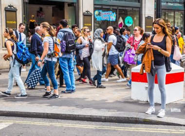 Londra insanlar (Hdr)