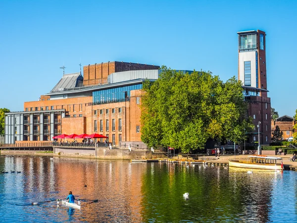 Royal Shakespeare Theatre a Stratford upon Avon (HDR ) — Foto Stock