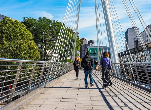 Puente Jubileo en Londres (HDR) ) — Foto de Stock