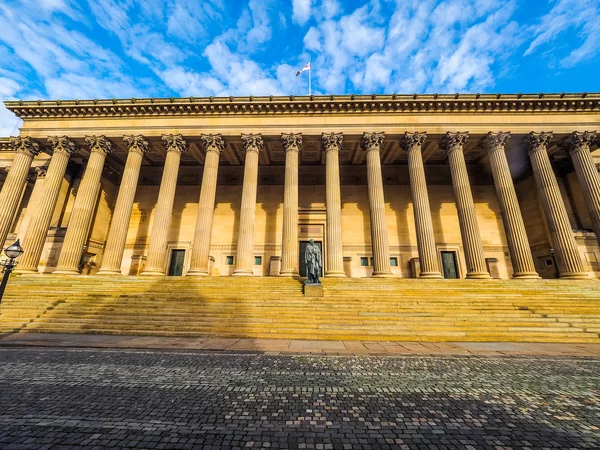 St George Hall a Liverpool HDR — Foto Stock