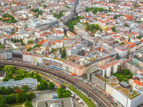 Berlin Flygfoto Hdr — Stockfoto