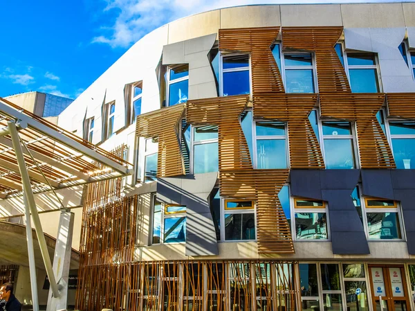 Parlamento scozzese, Edimburgo (HDR) ) — Foto Stock