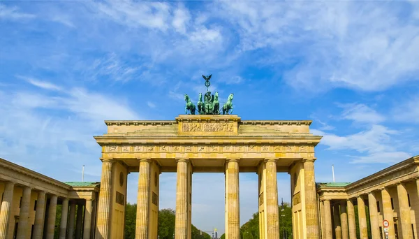 Brandenburger Tor, Berlim Hdr — Fotografia de Stock